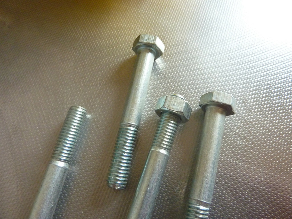 4 vis  Axe de béquille diamètre 8mm x 60 mm solex fixation moteur ? ancien stock
