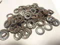 ✨ Lot de 50 rondelles éventail crantées ALGI – Ø11 mm / Ø19 mm – Ancien stock ✨