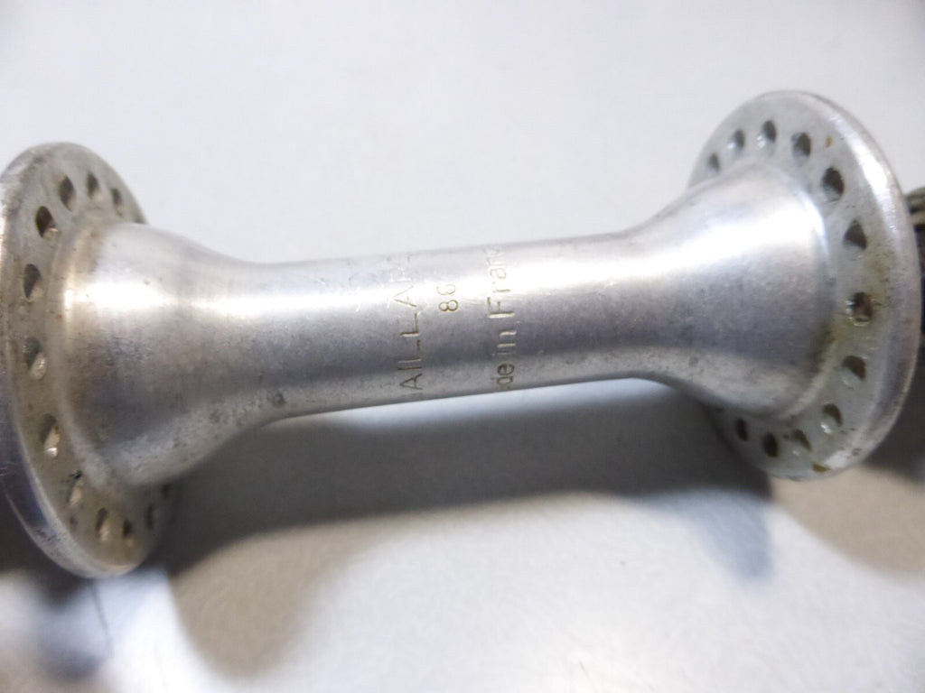 4 vintage axe moyeux maillard sachs shimano front axle