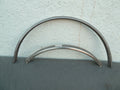 NOS Paire Garde-Boue Vintage Acier Chromé Vélo Ville 28" RW Edelstahl Ancien