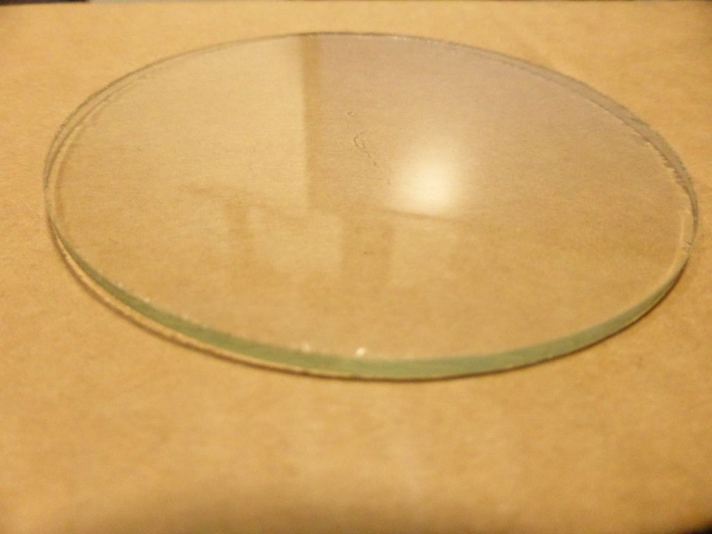 1 ancien vintage verre de phare plat velo cyclo mobylette Ø 76 mm