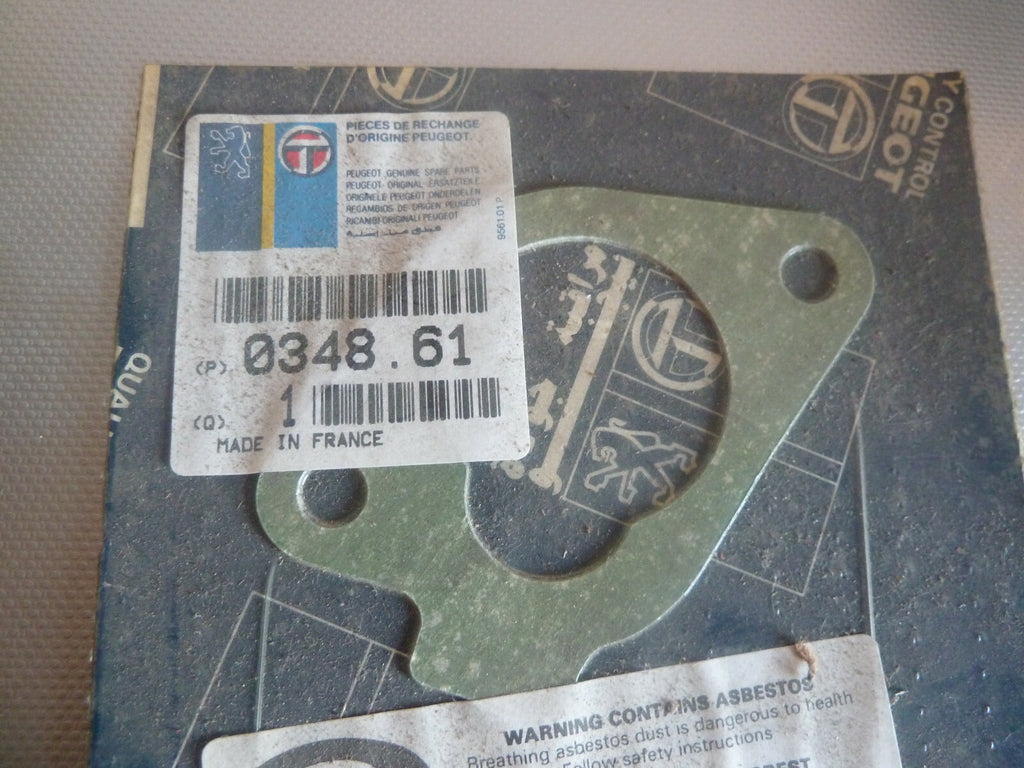 Joint de collecteur d'admission PEUGEOT 505 injection  NEUF d'origine 0348.61