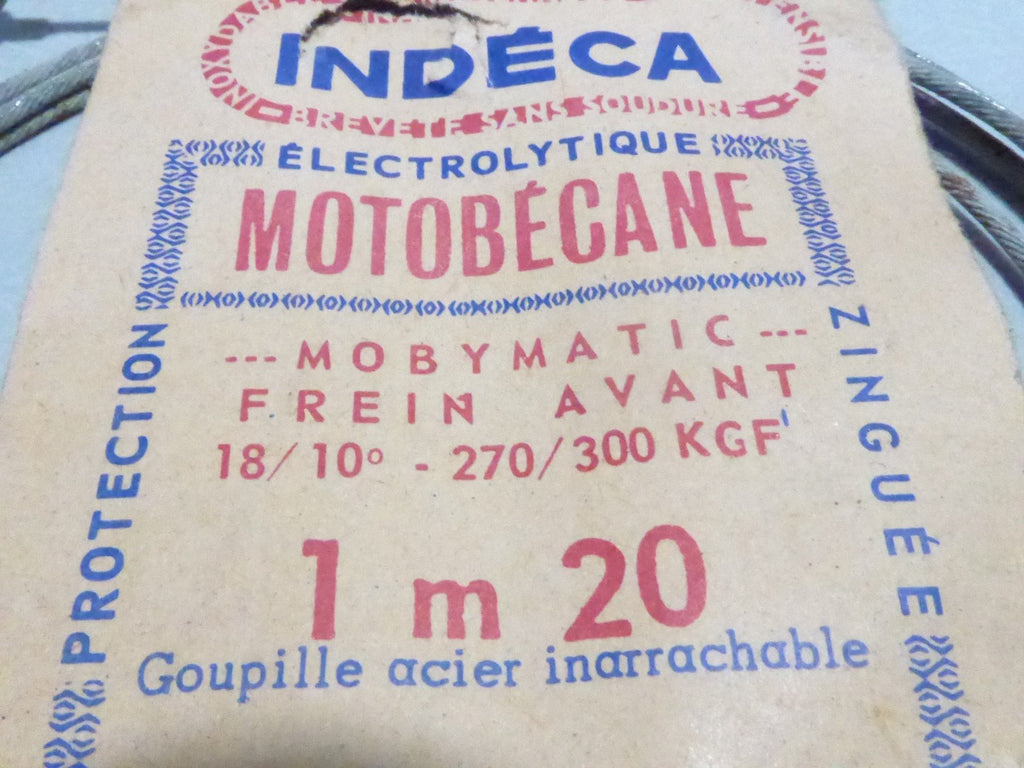 NOS ancien Câble frein Avant Mobymatic 18/10 neuf motobecane
