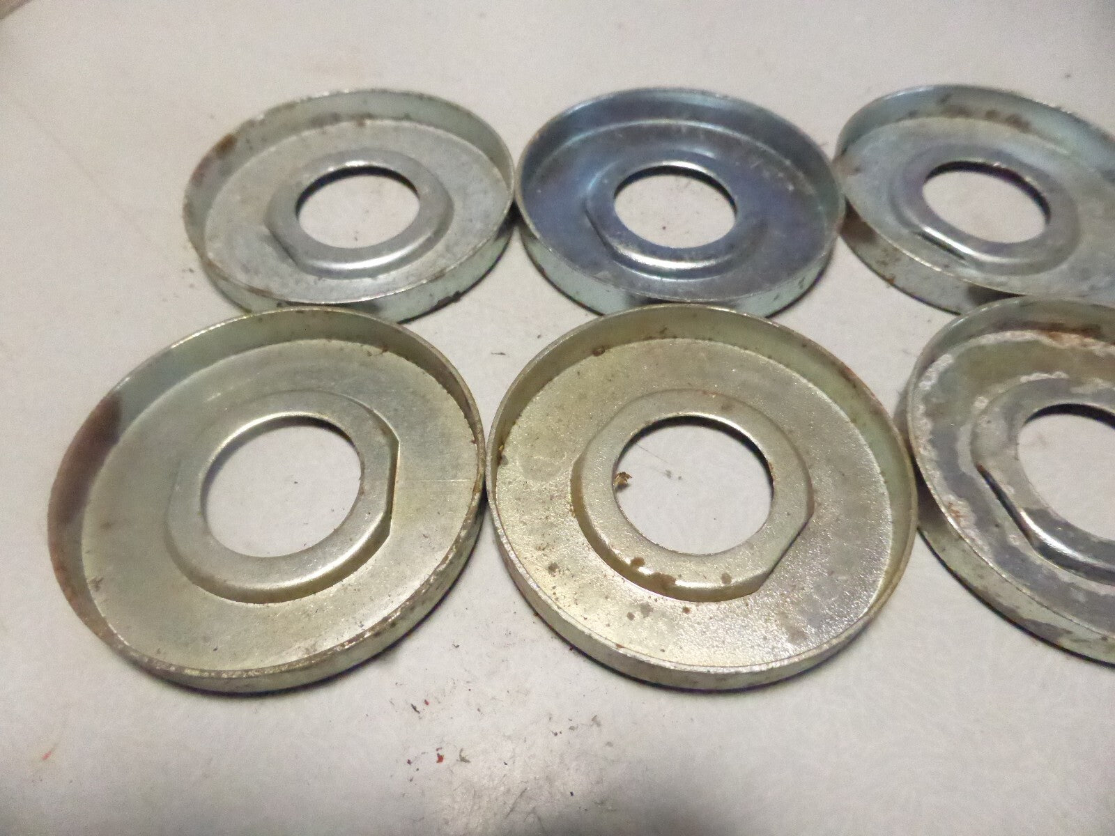 lot de 10 rondelle  écrou boîtier de pédalier THUN  THOMPSON BMX vintage