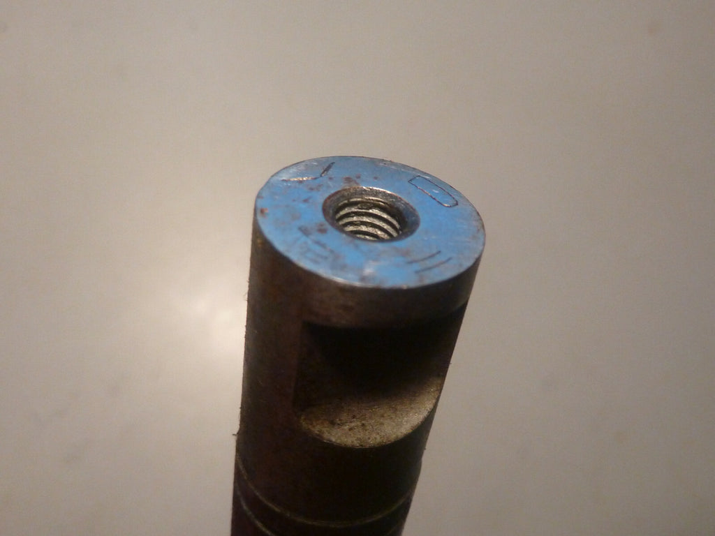 ancien vintage axe clavettes pédalier  Motobecane 164 mm 16 mm trou d graissage