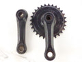 NOS 100 mm mini Pédalier cyclo 28 Dents Vintage ofmega 35 teeth crankset BMX