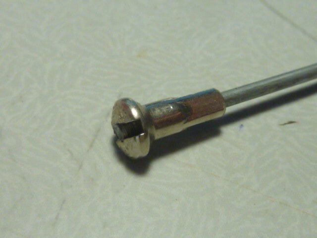 18 anciens vintage Acier Bicyclette Rayons 293 mm 1.82 mm avec tétine velo