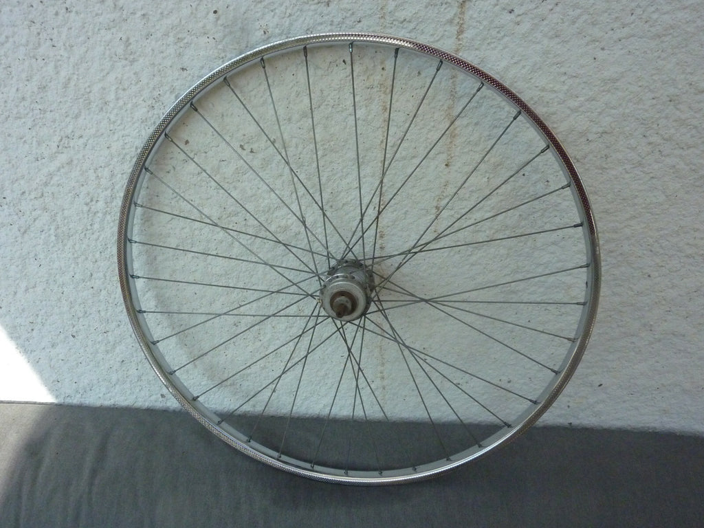 NOS roue jante Samir Saminox  moyeux 3V dreigang 415 torpedo sachs 700C