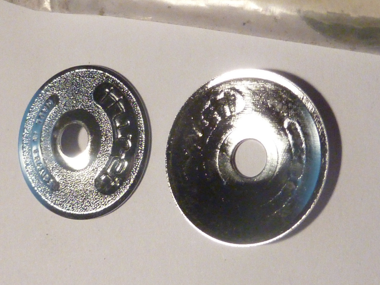 ✨ NOS HURET Shifter Covers Pressure Plates #1838 Chape Rondelles ALVIT SVELTO✨