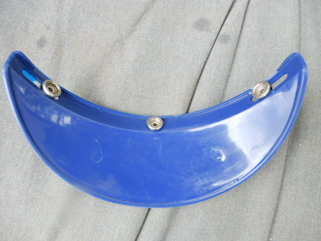 ancienne Visière de casque ROD jet vintage 3 pressions mobylette solex vespa