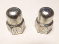 2 anciens stock Ecrou borgne diamètre 10 mm velo vintage collier puky draisienne