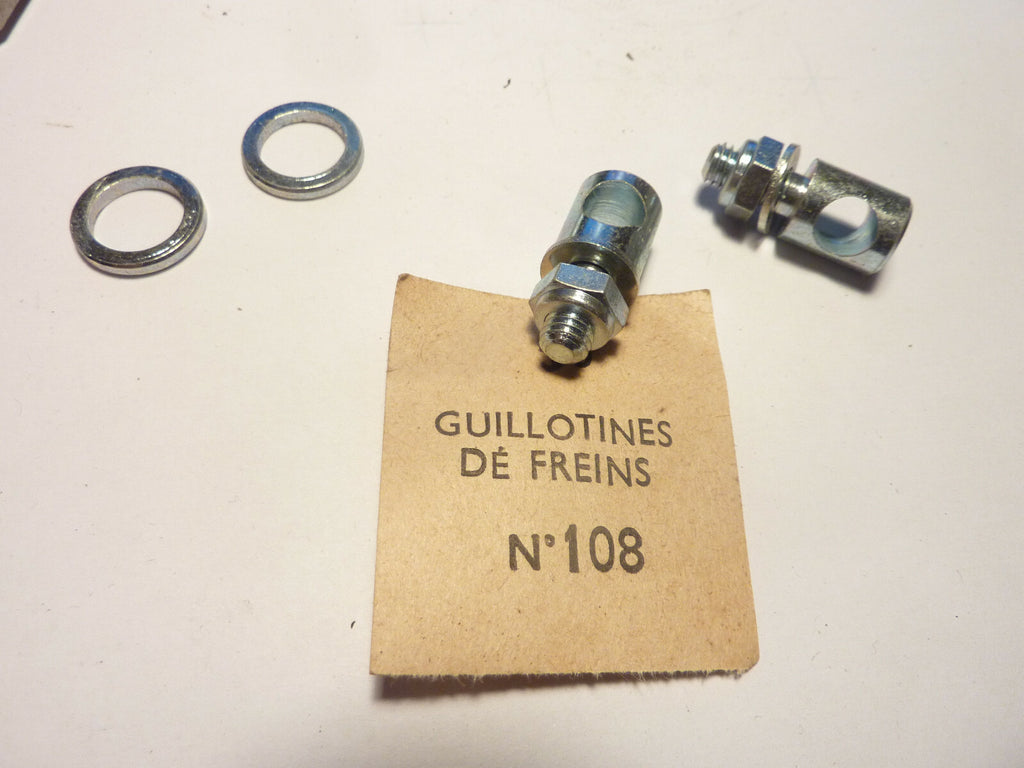 ✨ Ancien stock NOS Lot de 2 Guillotines de freins – Vélo / Cyclomoteur Vintage✨