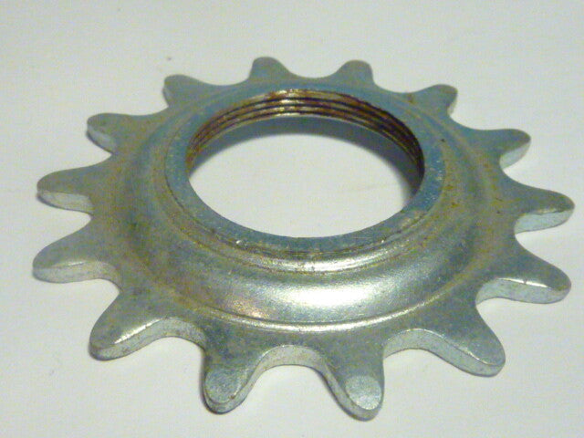 NOS Pignon arrière 14 dents 3 mm chaîne 1/8 Ø 27 mm ancien stock velo vintage
