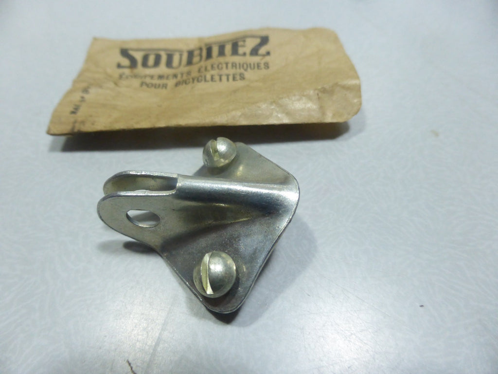 ✨ NOS neu Support attache Phare CIBIÉ SOUBITEZ Vélo Vintage Made in France✨
