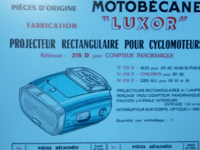 1 ancien vintage support fermeture ressort fixation patte mobylette luxor 218