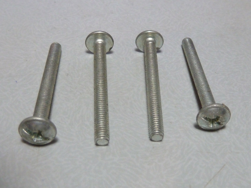 4 VIS DE POIGNEE M4 MEUBLE ACIER ZINGUE LONGUEUR 37 mm BOUTON SERRURE NEUF