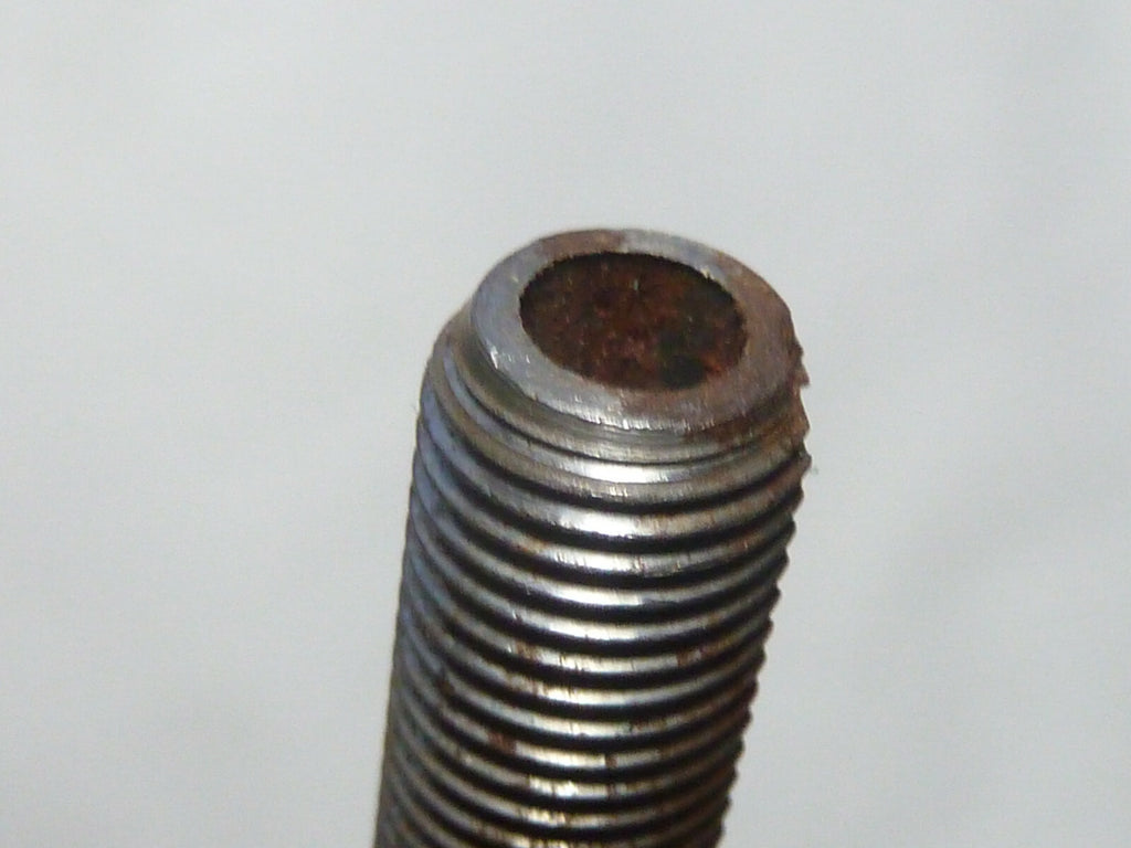 ancien vintage axe de roue velo vintage atom 9x100 longueur 118 mm