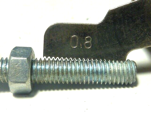 Algi 7 boulon acier 5x50 vintage