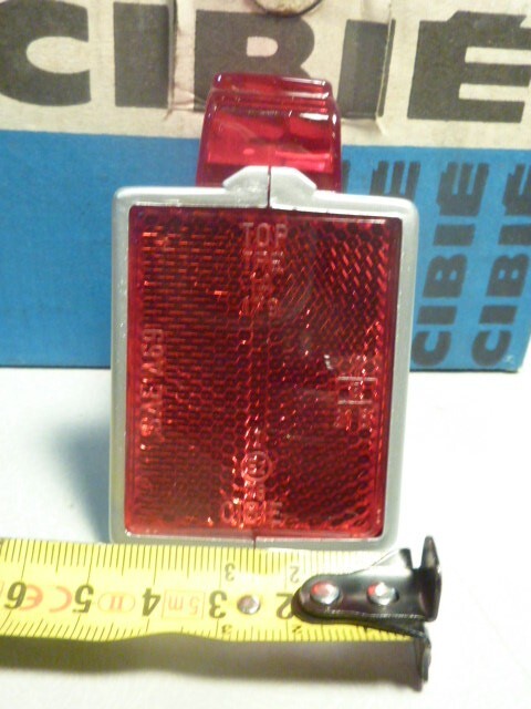 NOS CIBIE  FEU PHARE ARRIERE ANCIEN VELO BICYCLE randonneur neuf d'époque