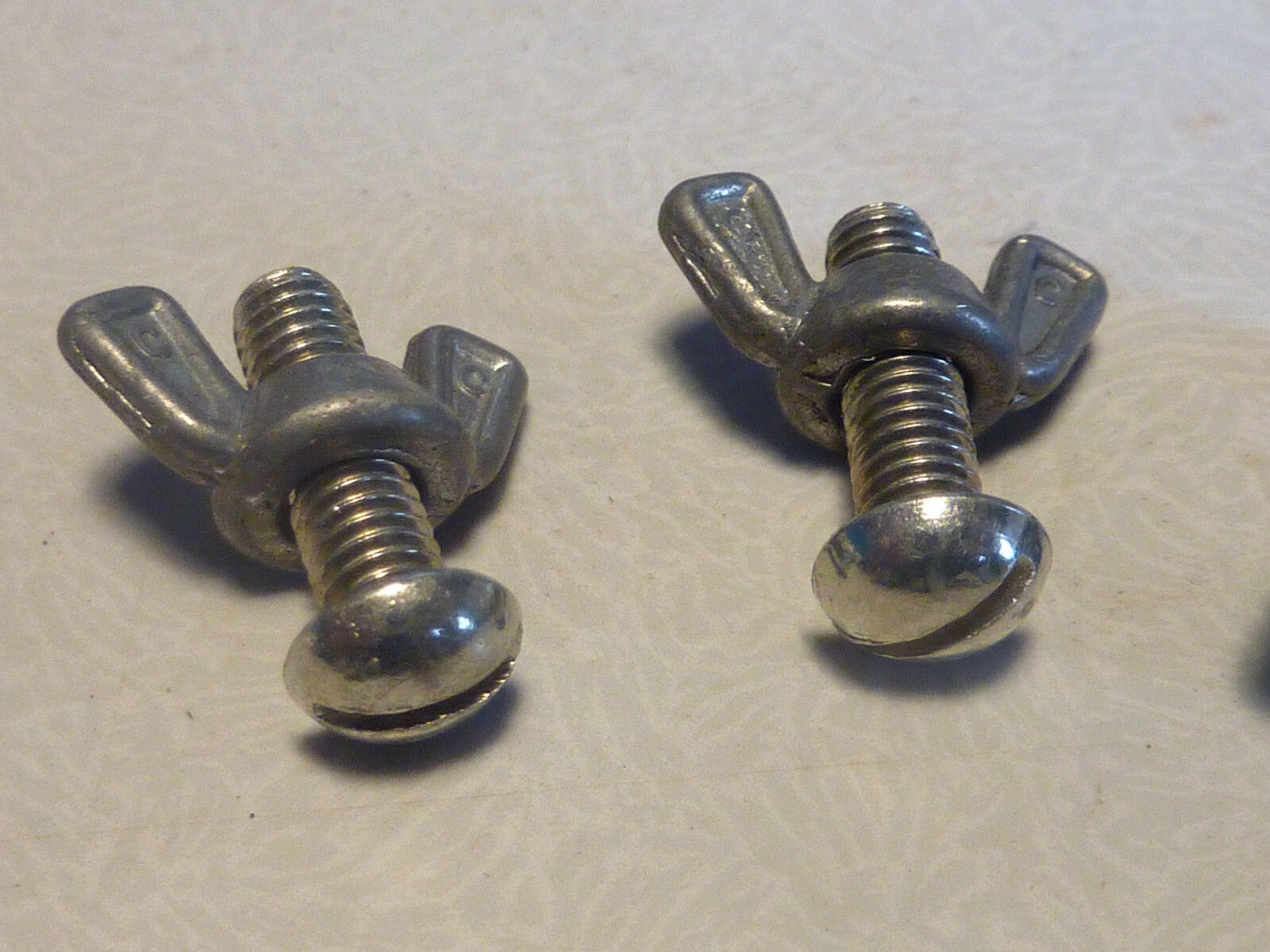 NOS Vis à Papillon Écrous à Oreilles vintage ancien stock garde boue fender