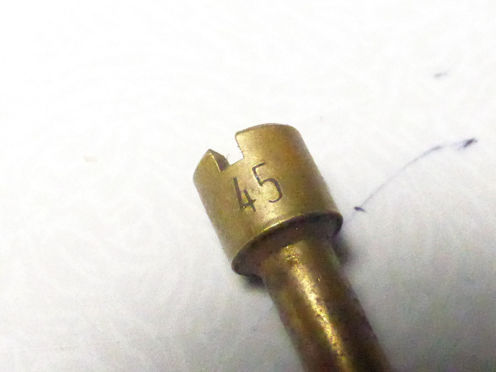 1 Gicleur demarage dellorto  (x1) compatible pour scooter, moto INC 45