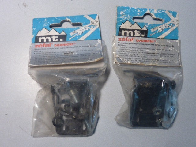 NOS neu  2 ZEFAL support de pompe velo vintage