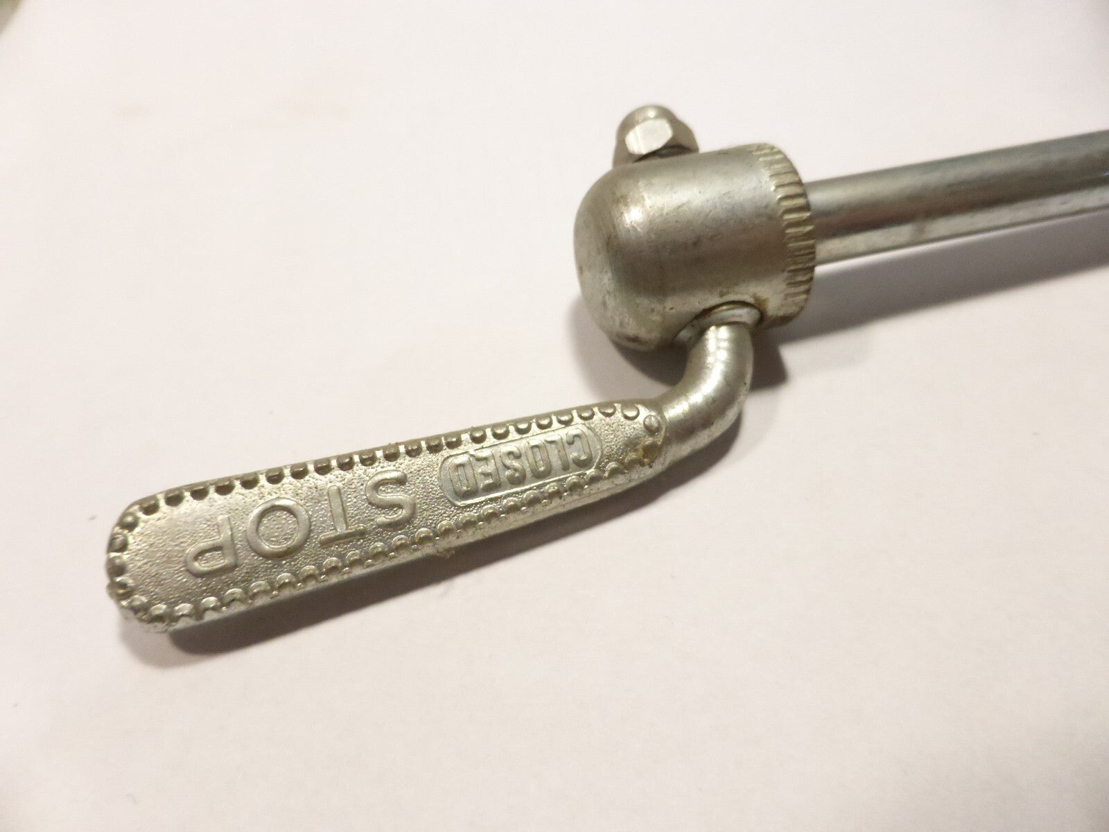 NOS vintage attache rapide wheel quick release skewer gros diamètre