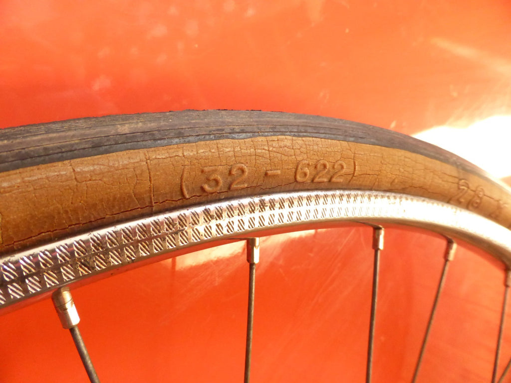 ✨ NOS Roue arrière velo vintage 700C (622) – SAMIR SAMINOX 1984 ✨