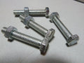 ✨4 vintage ancien VIS boulon 6x35 ALGI mobylette vélo solex écrou 10 mm M6 36 mm