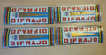 ✨NOS NEU Difrajo Vintage 4 Stickers bike / 4 autocollant velo✨