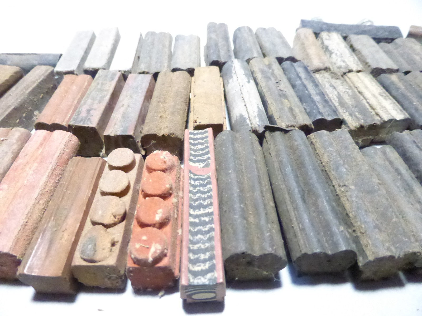 ✨ Lot porte-patins de frein vélo vintage – anciens supports brake pads bicycle ✨