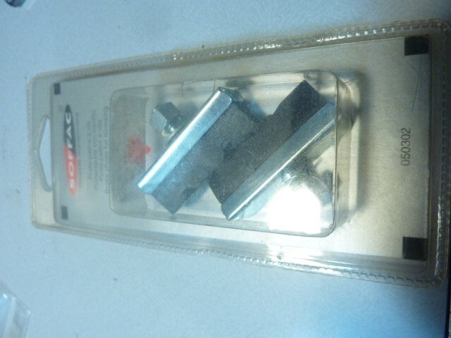 NOS 2 PADS patins freins Soffac velo vintage