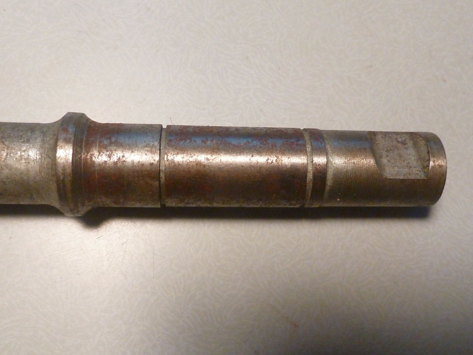 ancien vintage axe clavettes pédalier  Motobecane 164 mm 16 mm trou d graissage