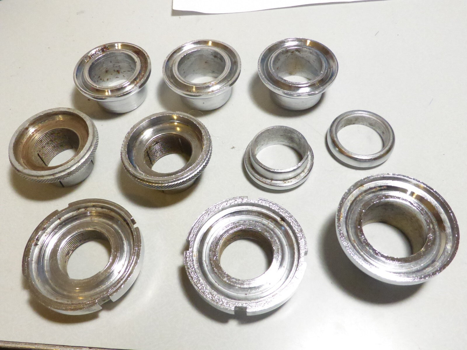 lot pièces de jeu de direction moto mobylette vintage