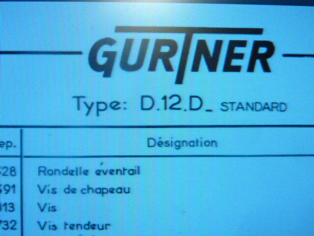 ✨ NOS Déclencheur Carburateur GURTNER 6169 Neuf Ancien Stock  D.12.D Standard✨