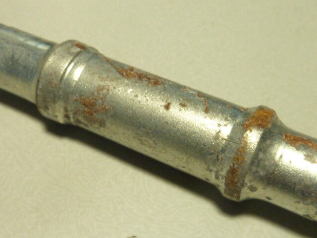 NOS Axe pédalier 127 mm acier boitier pédalier vintage ancien stock