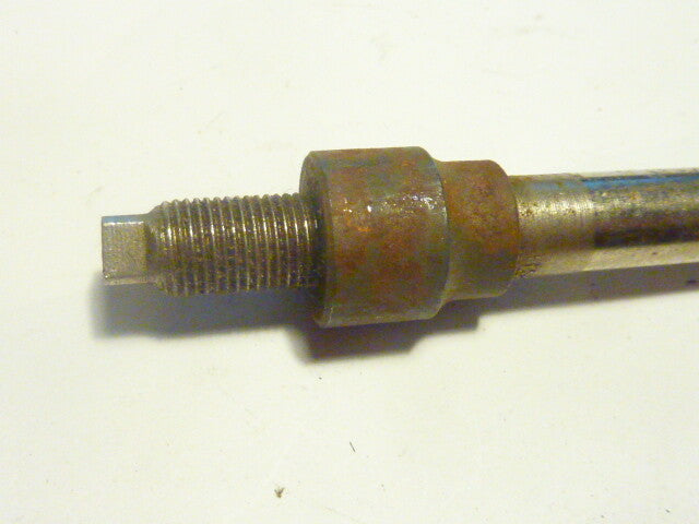 ancien axe de roue velo cyclomoteur solex 10 /11mm vintage L 14 mm avec rainure
