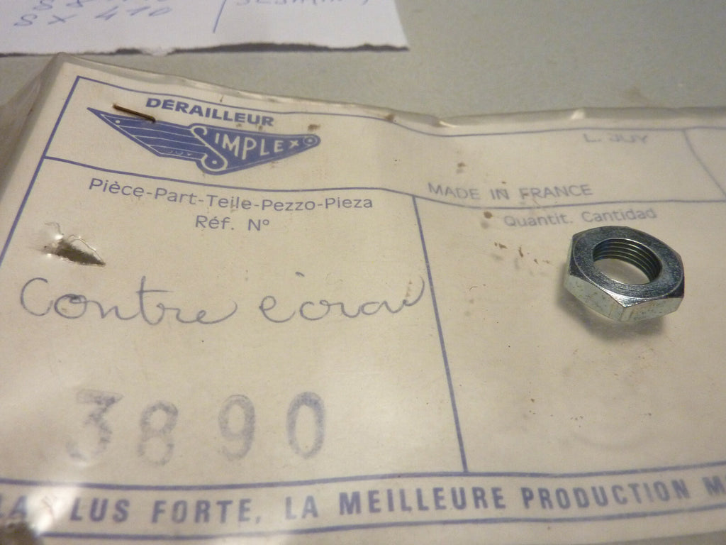 NOS parts    vintage simplex vis contre ecrou 3890 derailleur SX