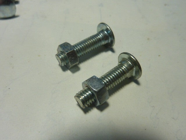 ✨ NOS 2 vis poignée Algi vis couronne M5 avec méplat 5x20 boulons ancien stock✨