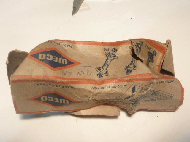 NOS neu neuf Rare moyeux made in Germany WECO  vélo ancien collector antique