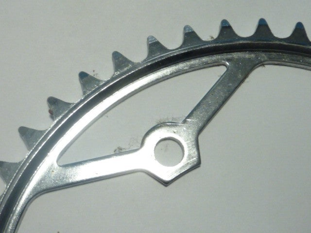 ✨ NOS Plateau 46 dents BCD 116 – acier chromé – vélo vintage / fixie – 1/8 ✨