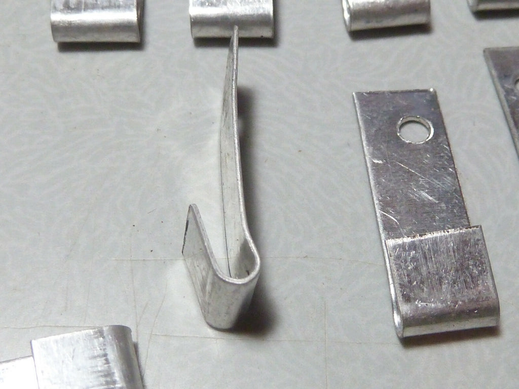 ✨ NOS Lot de 10 attaches fils électriques garde-boue vélo vintage Ancien stock✨