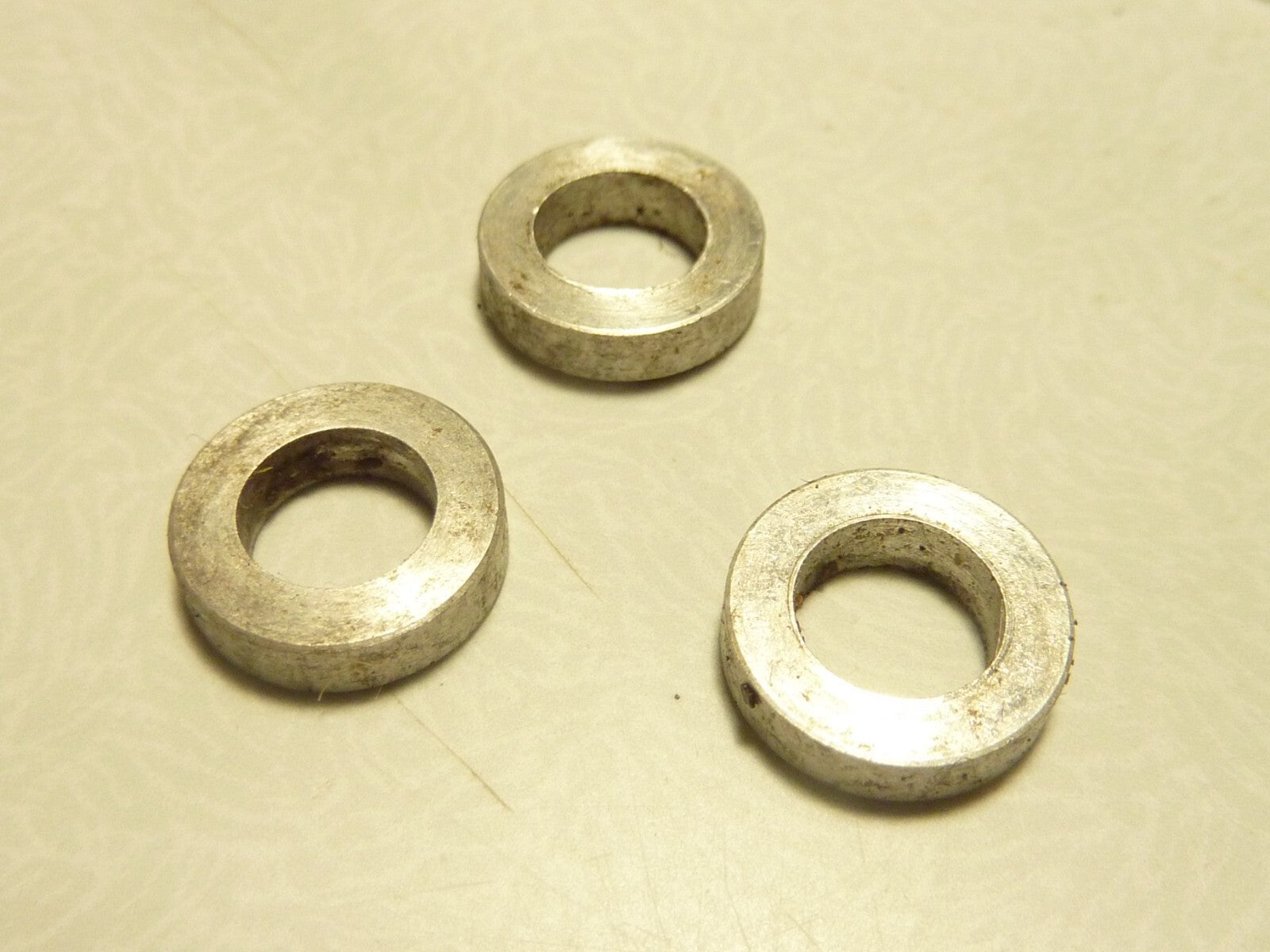lot 3 entretoises vintage ancien pédalier  7 mm
