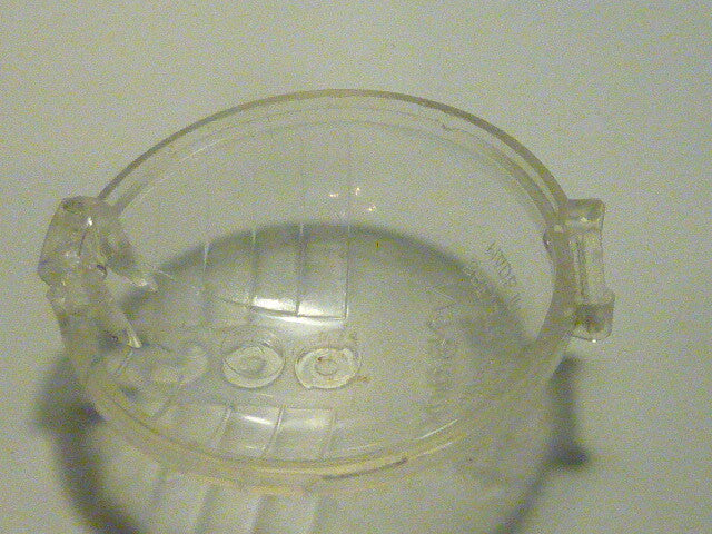 verre de phare JOS 500  d'époque , vélo ancien Vintage bicycle light headlight