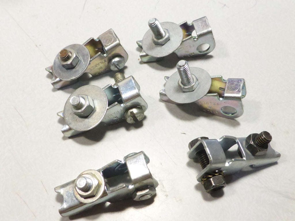 ✨ NOS lot 6 Support de Phare Vélo Cibié / Soubitez – Attache Vintage ✨