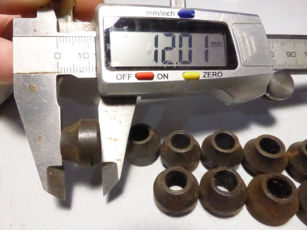 NOS 10 Cône roue 8 mm roulement moyeux axe de roue velo pas de 100