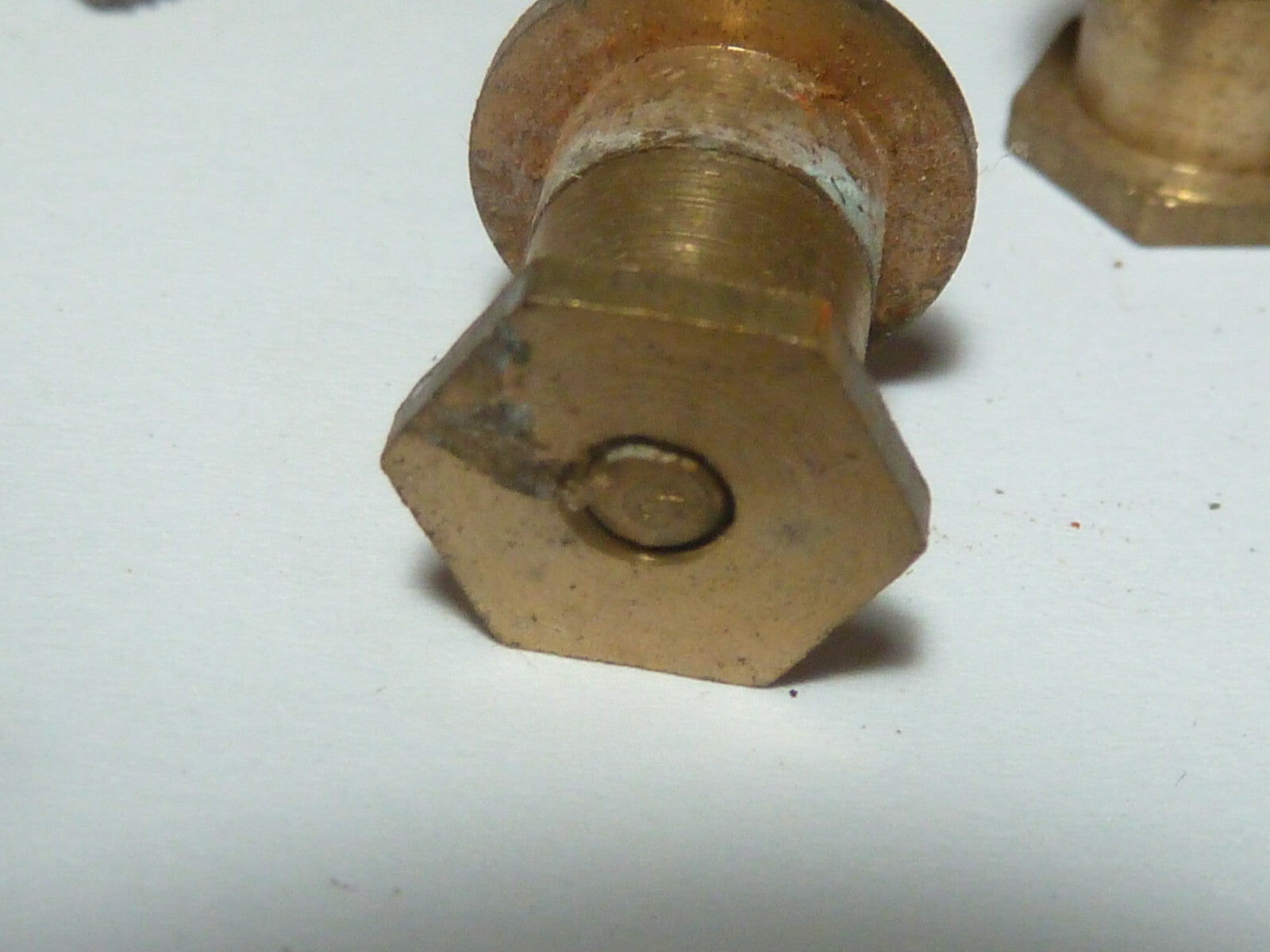 ✨ NOS neu vintage 2 vis assemblage laiton mobylette vélomoteur solex velo ✨