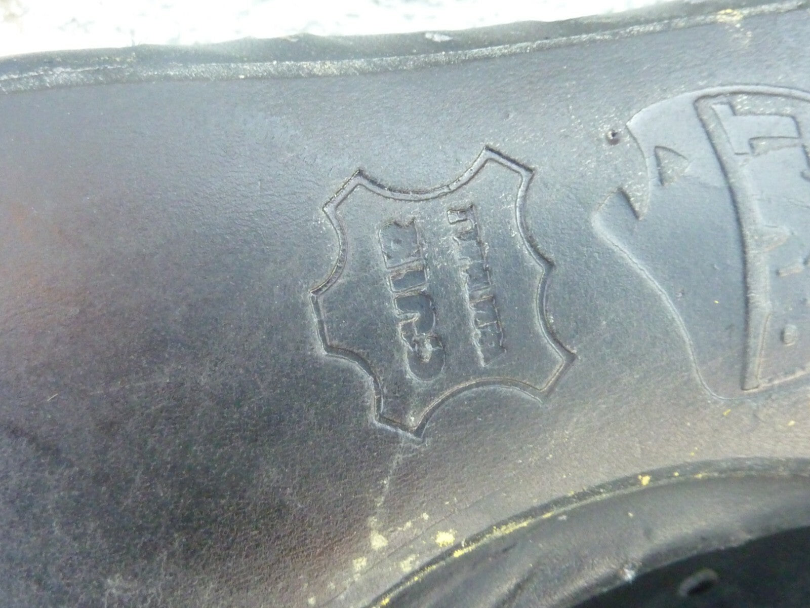 Chaussures de cyclisme ancienne   - RIVAT - Made in France - T37 modele Galibier