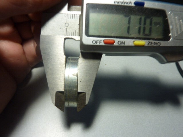NOS bague réducteur entretoise ancien stock 31.7x25.5x7.1