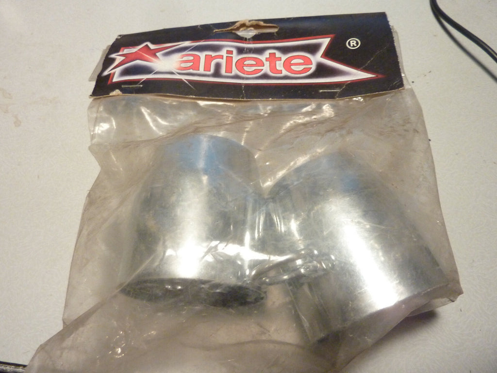 NOS NEU cache poussire vintage Ariete chromé ø 35-44 Longueur 48 mm